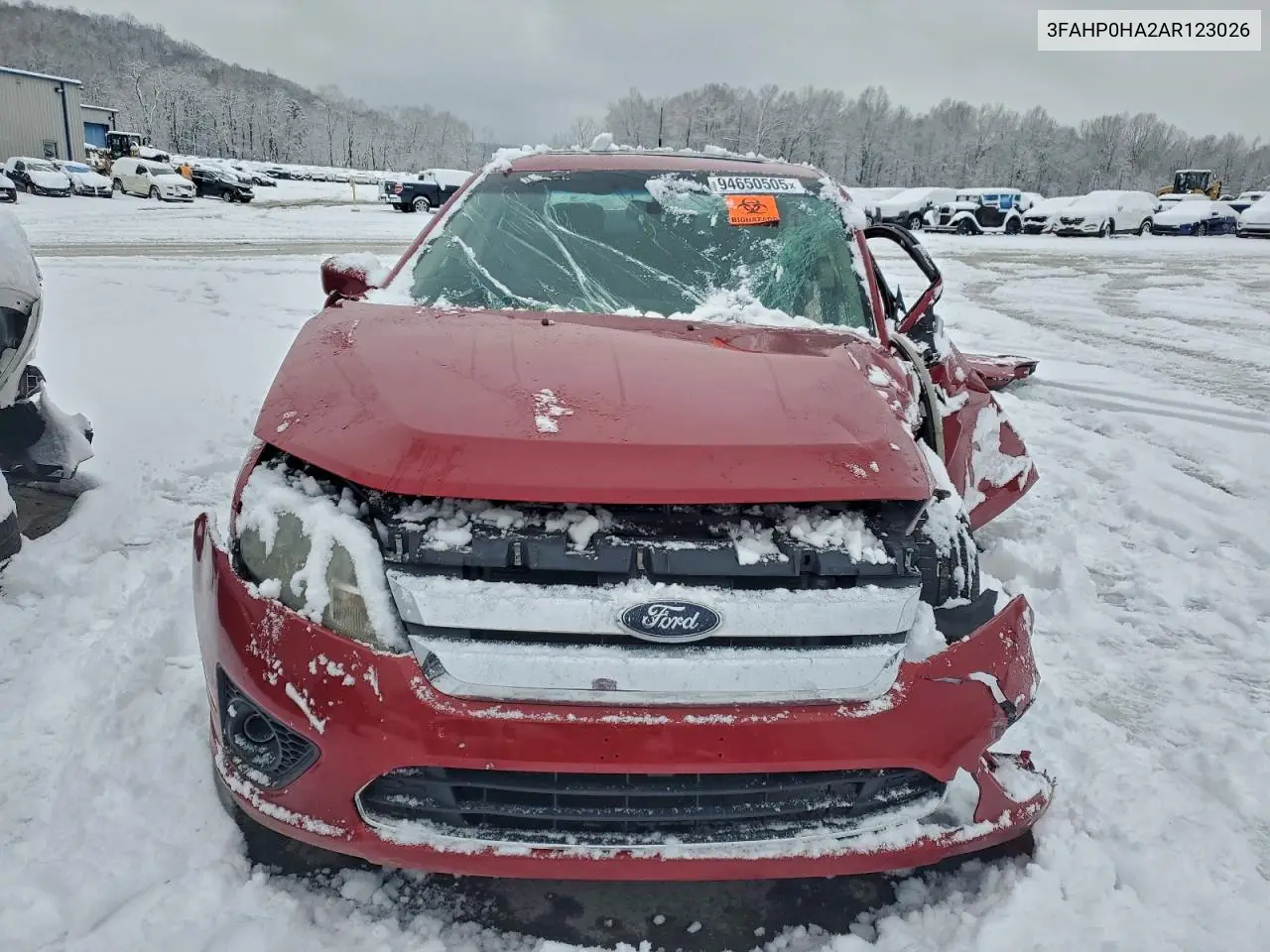 3FAHP0HA2AR123026 2010 Ford Fusion Se