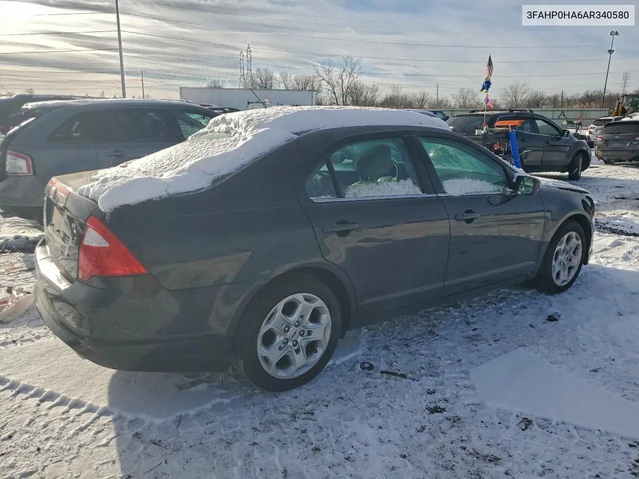 3FAHP0HA6AR340580 2010 Ford Fusion Se
