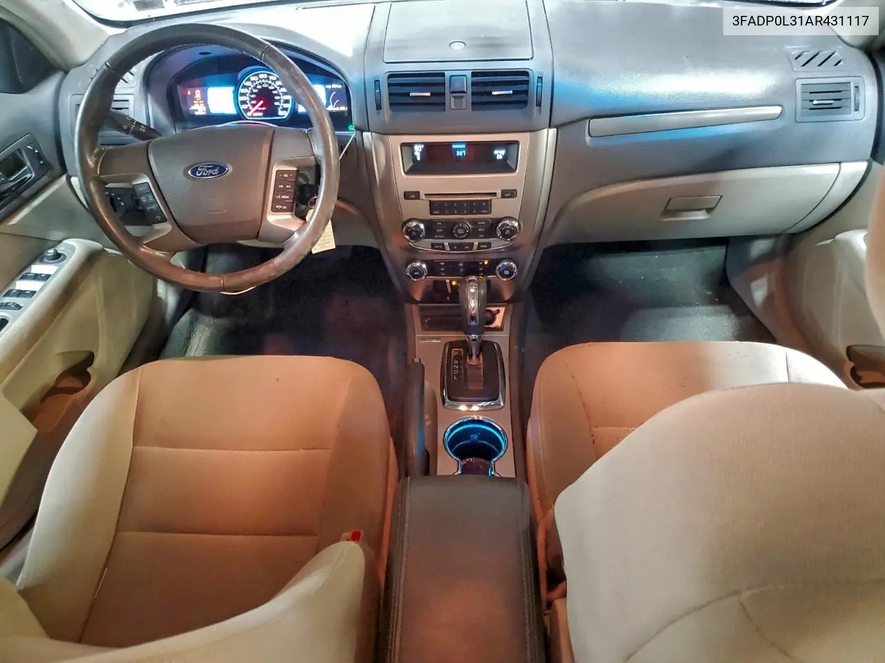 3FADP0L31AR431117 2010 Ford Fusion Hybrid