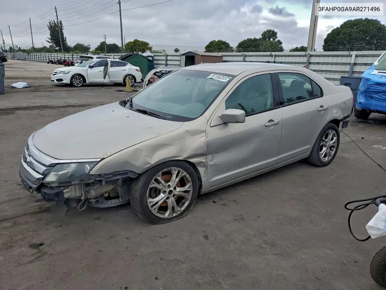 3FAHP0GA9AR271496 2010 Ford Fusion S