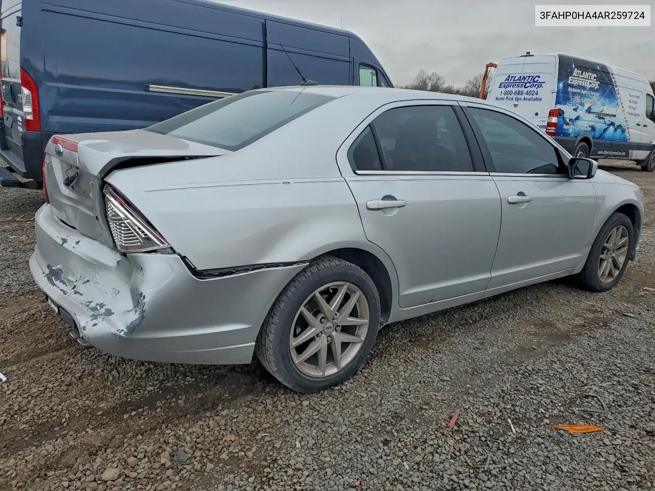3FAHP0HA4AR259724 2010 Ford Fusion Se