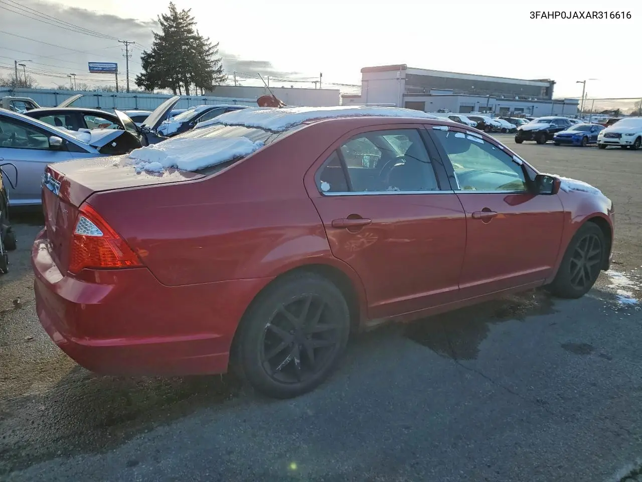 3FAHP0JAXAR316616 2010 Ford Fusion Sel