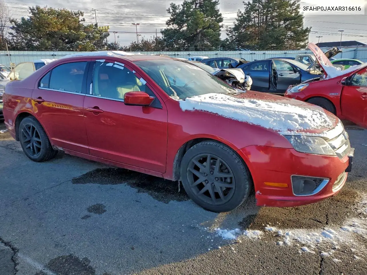 3FAHP0JAXAR316616 2010 Ford Fusion Sel