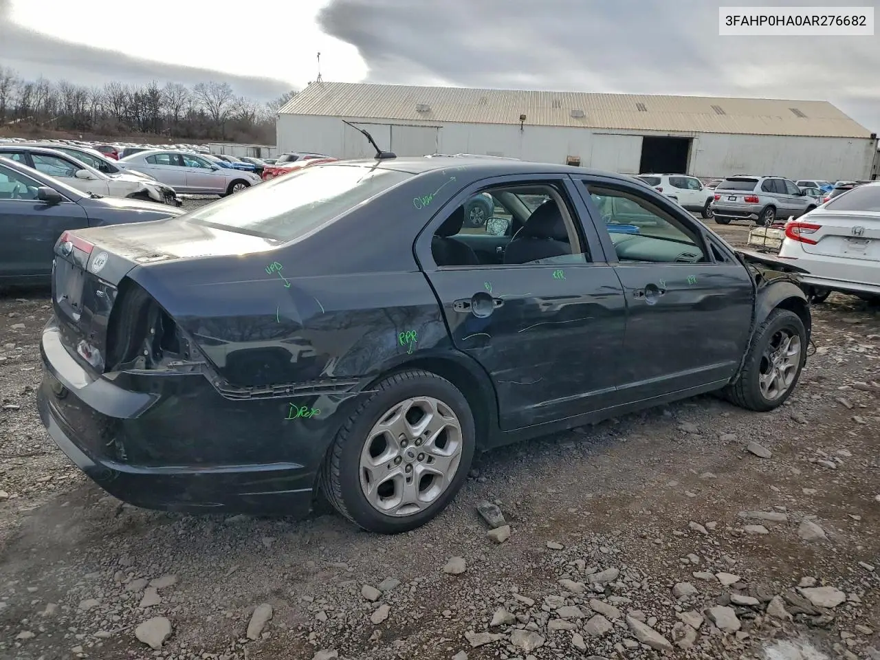 3FAHP0HA0AR276682 2010 Ford Fusion Se