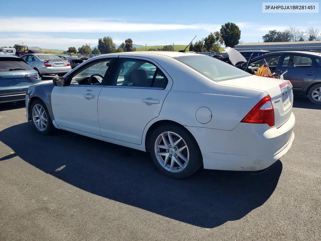 3FAHP0JA1BR281451 2011 Ford Fusion Sel