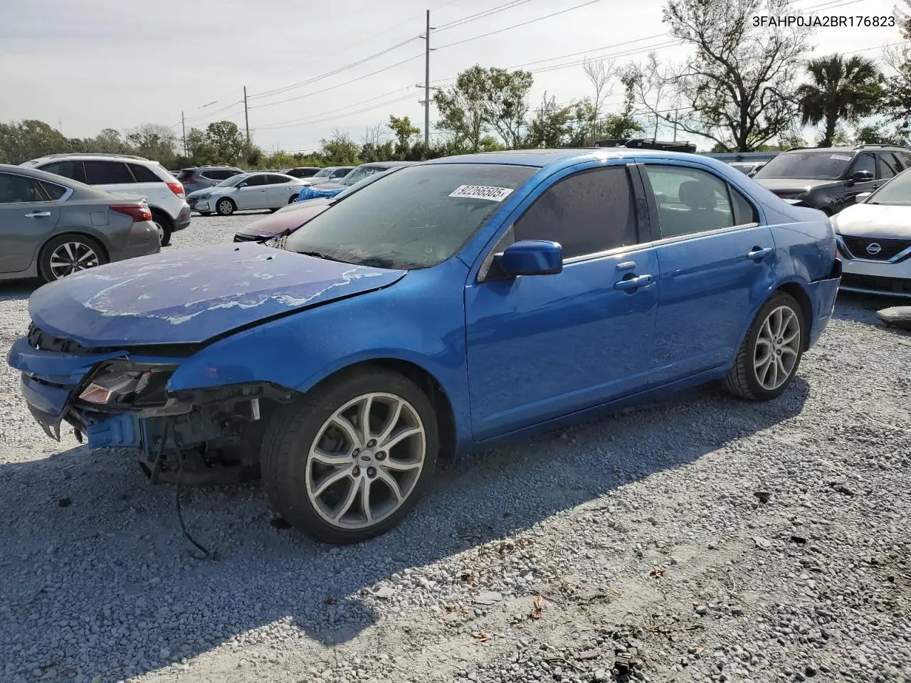 3FAHP0JA2BR176823 2011 Ford Fusion Sel