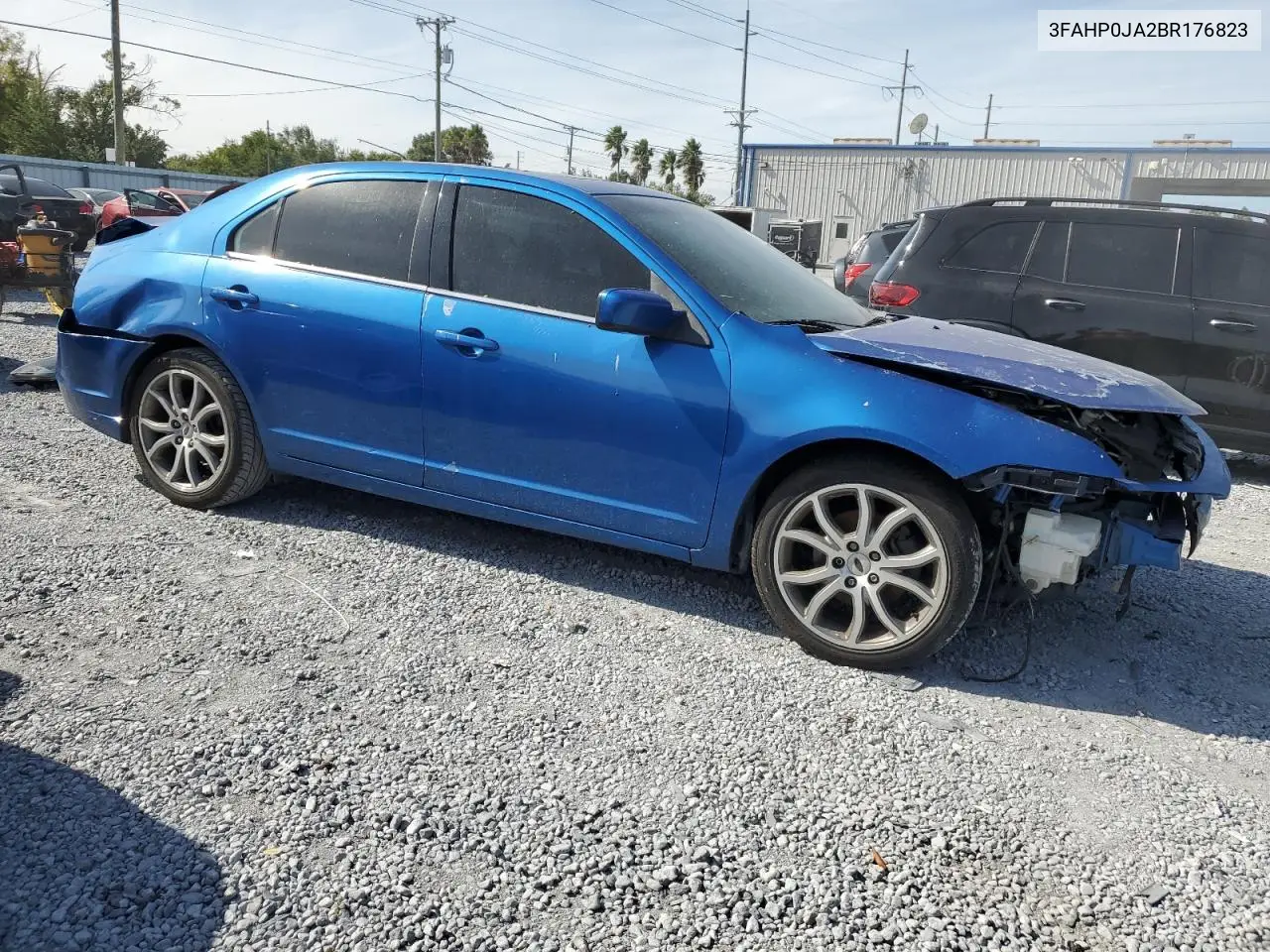 3FAHP0JA2BR176823 2011 Ford Fusion Sel