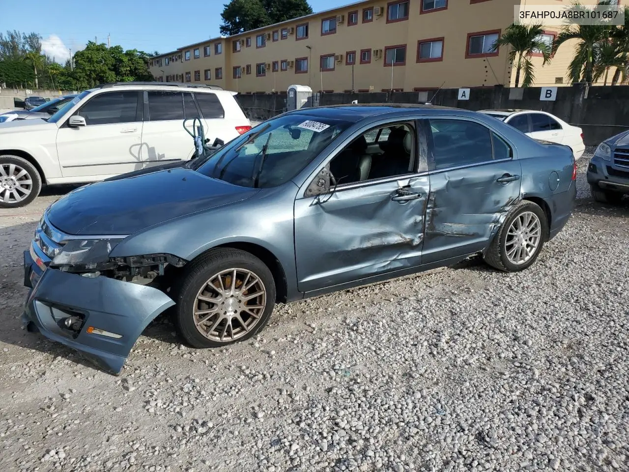 3FAHP0JA8BR101687 2011 Ford Fusion Sel