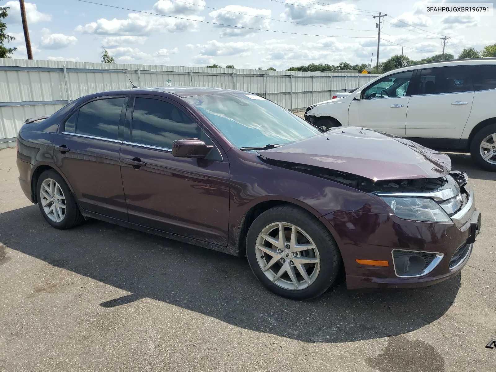 3FAHP0JGXBR196791 2011 Ford Fusion Sel