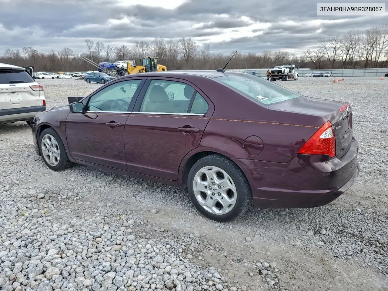 3FAHP0HA9BR328067 2011 Ford Fusion Se