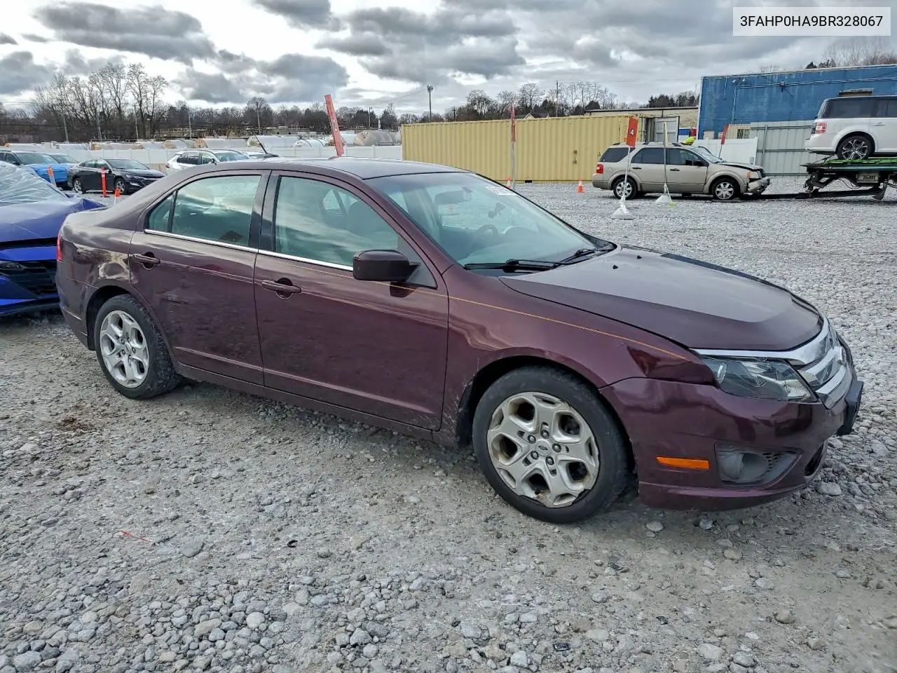 3FAHP0HA9BR328067 2011 Ford Fusion Se