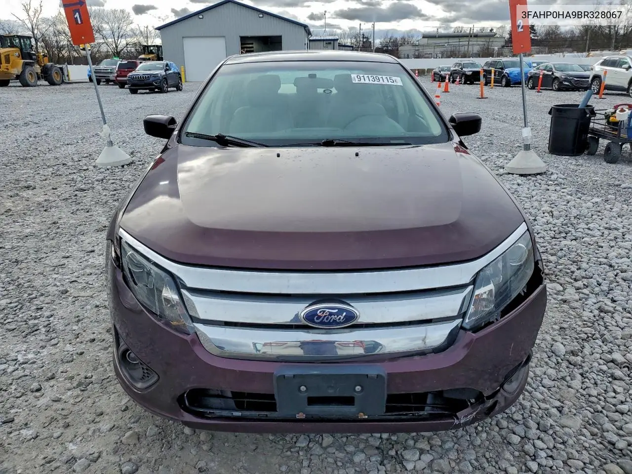 3FAHP0HA9BR328067 2011 Ford Fusion Se