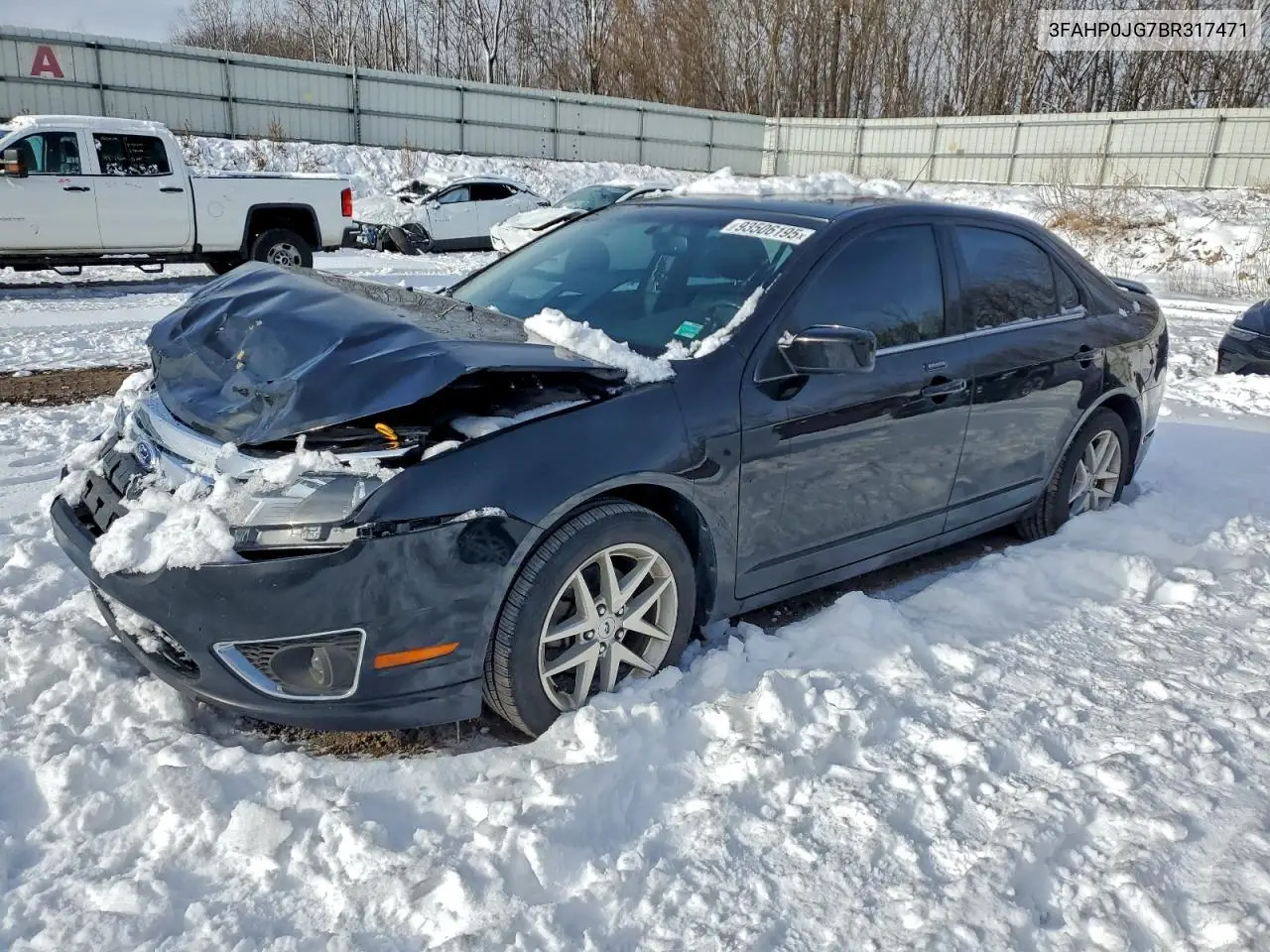 3FAHP0JG7BR317471 2011 Ford Fusion Sel