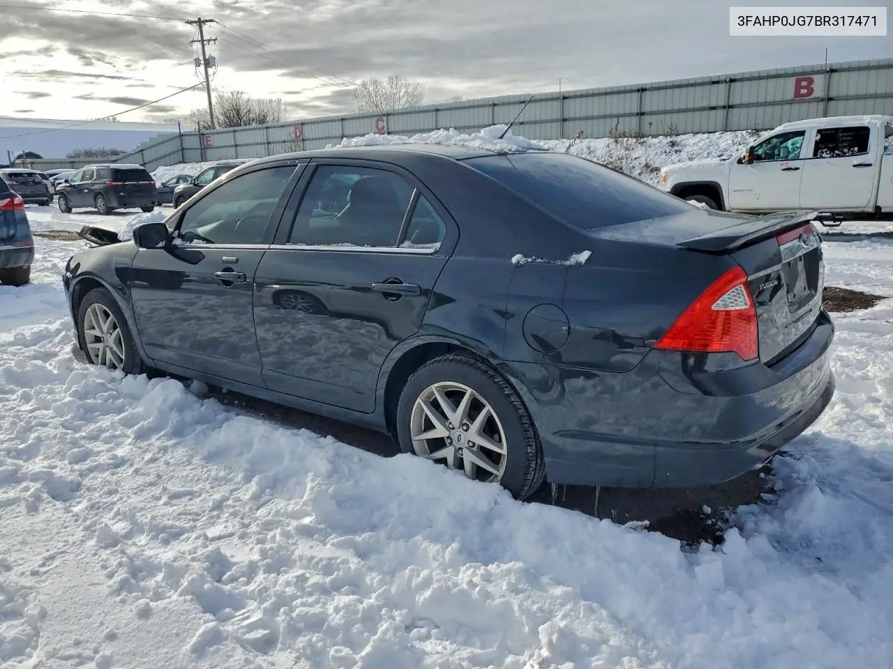 3FAHP0JG7BR317471 2011 Ford Fusion Sel