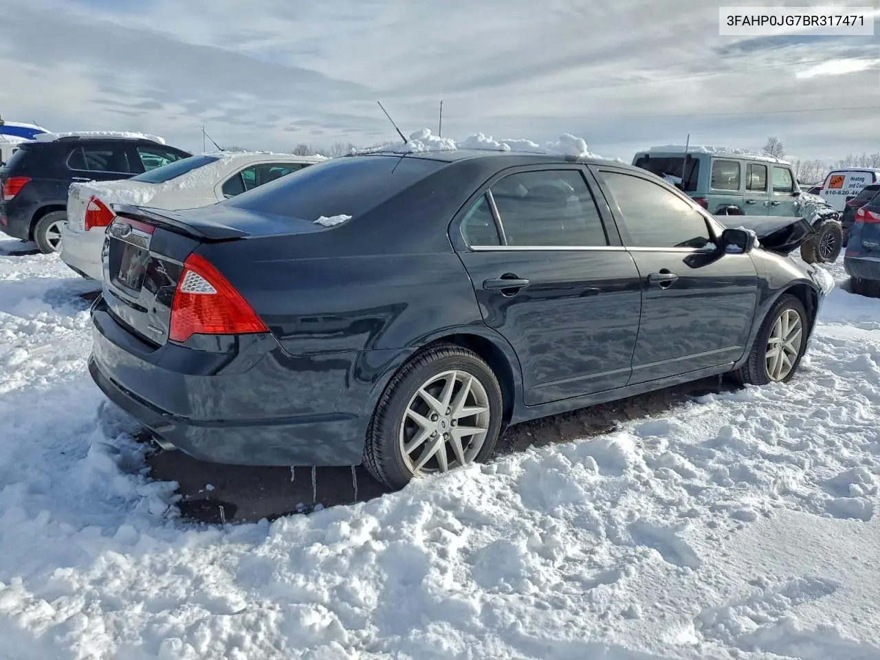 3FAHP0JG7BR317471 2011 Ford Fusion Sel
