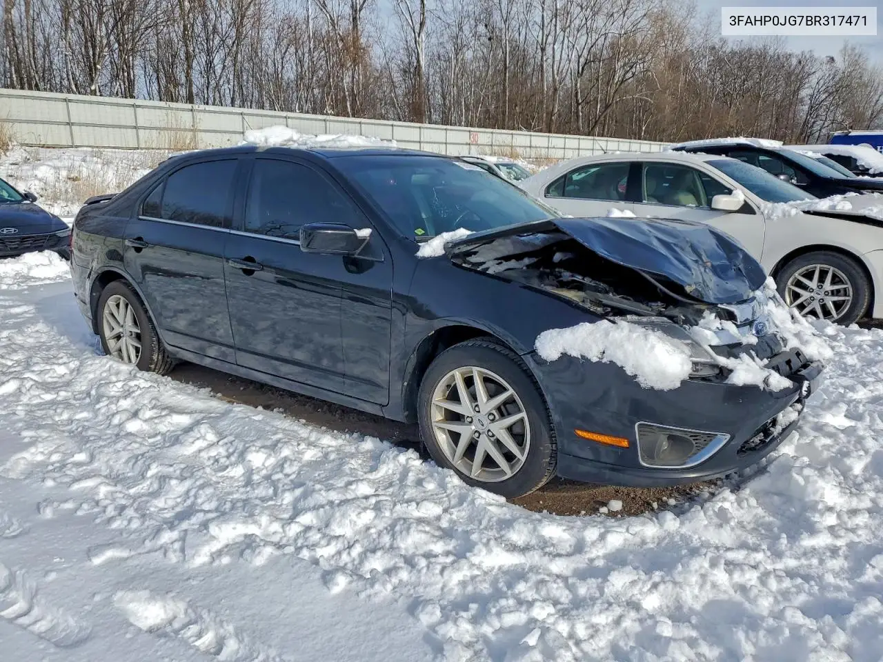 3FAHP0JG7BR317471 2011 Ford Fusion Sel