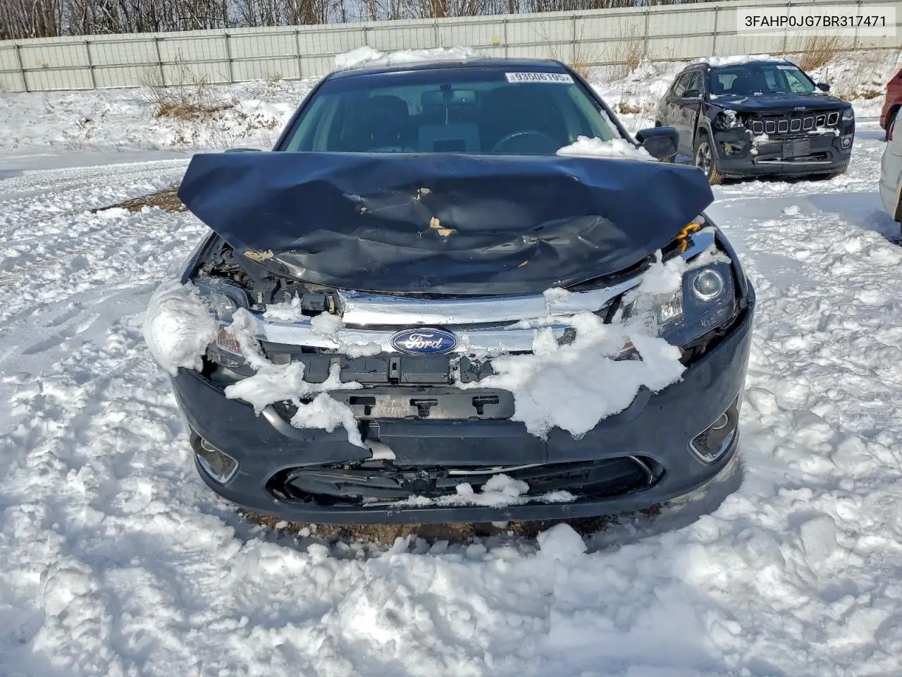 3FAHP0JG7BR317471 2011 Ford Fusion Sel