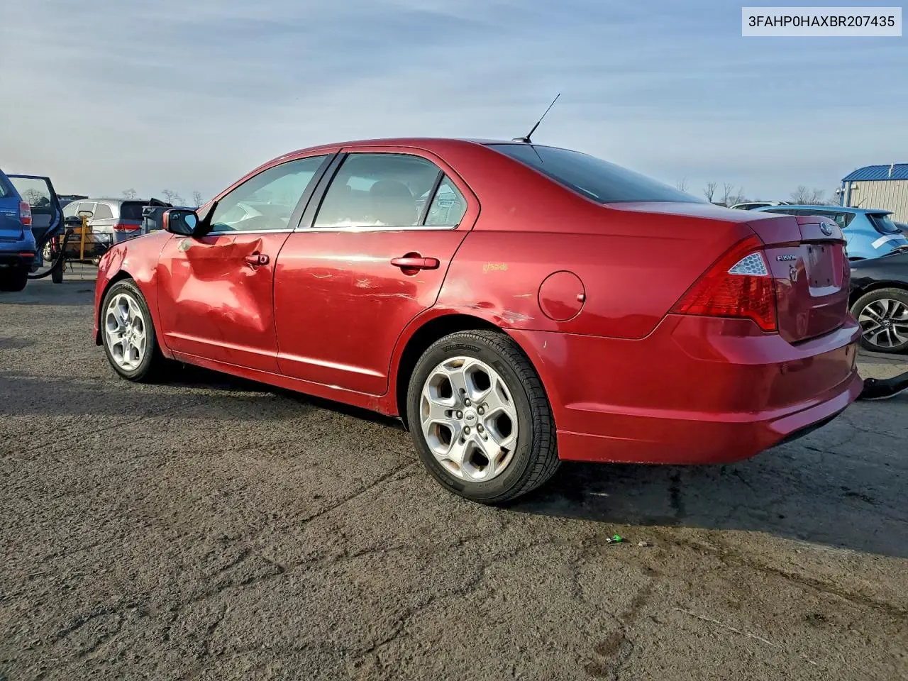 3FAHP0HAXBR207435 2011 Ford Fusion Se