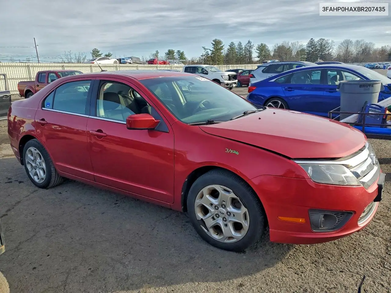 3FAHP0HAXBR207435 2011 Ford Fusion Se