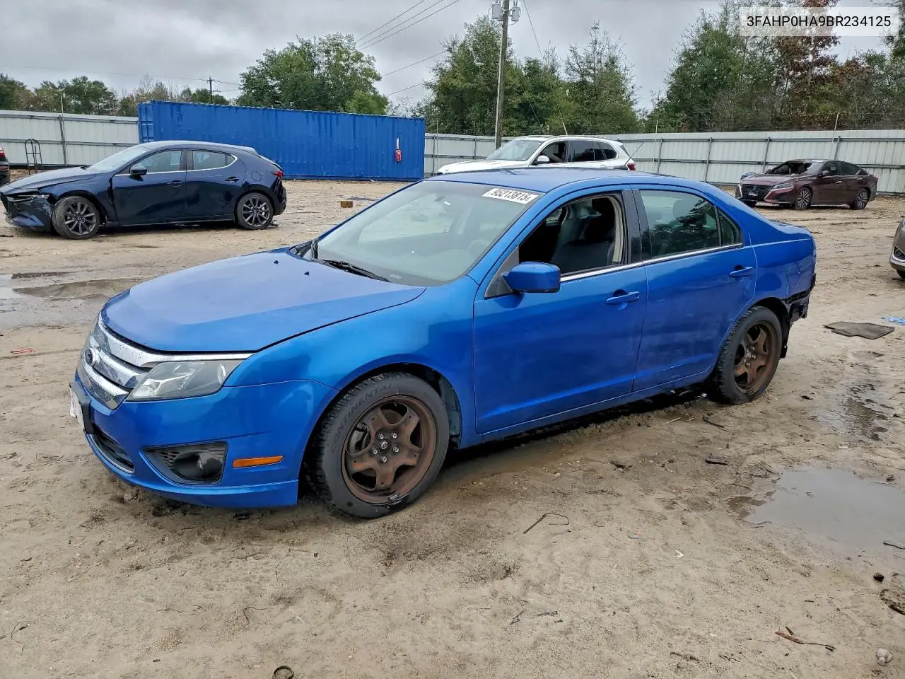 3FAHP0HA9BR234125 2011 Ford Fusion Se