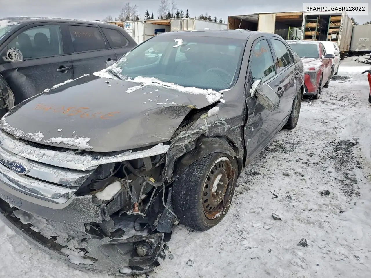 3FAHP0JG4BR228022 2011 Ford Fusion Sel