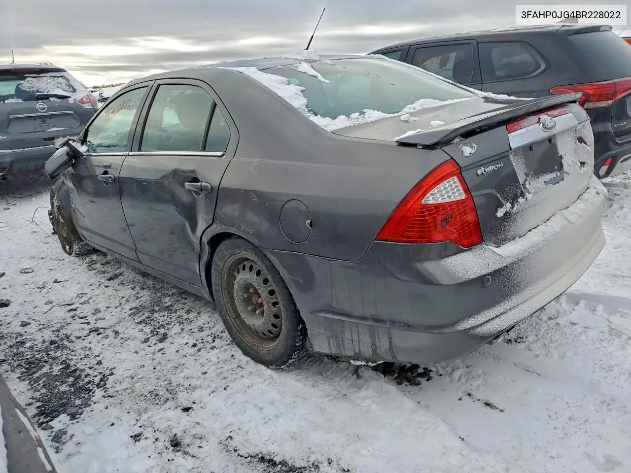 3FAHP0JG4BR228022 2011 Ford Fusion Sel
