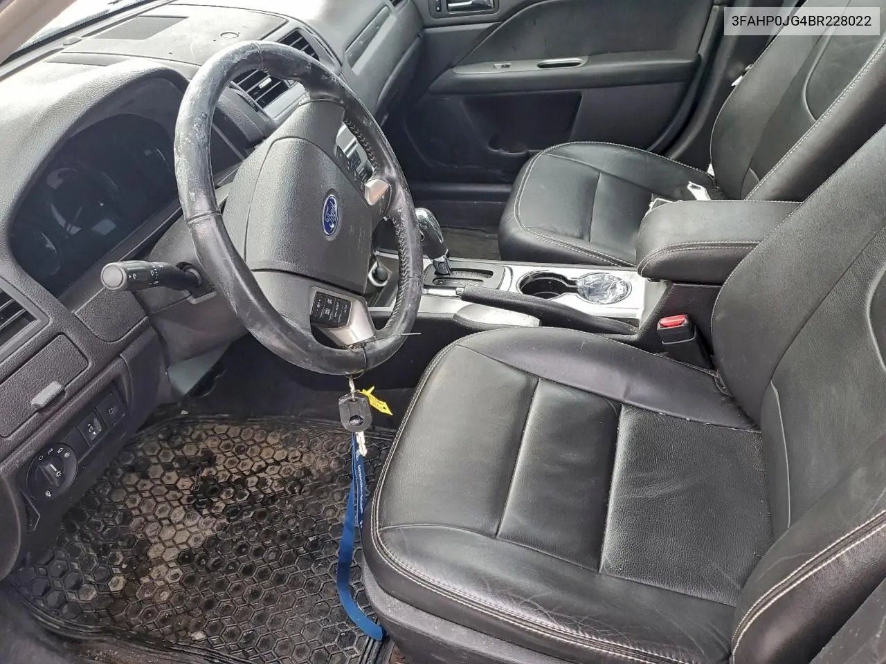 3FAHP0JG4BR228022 2011 Ford Fusion Sel