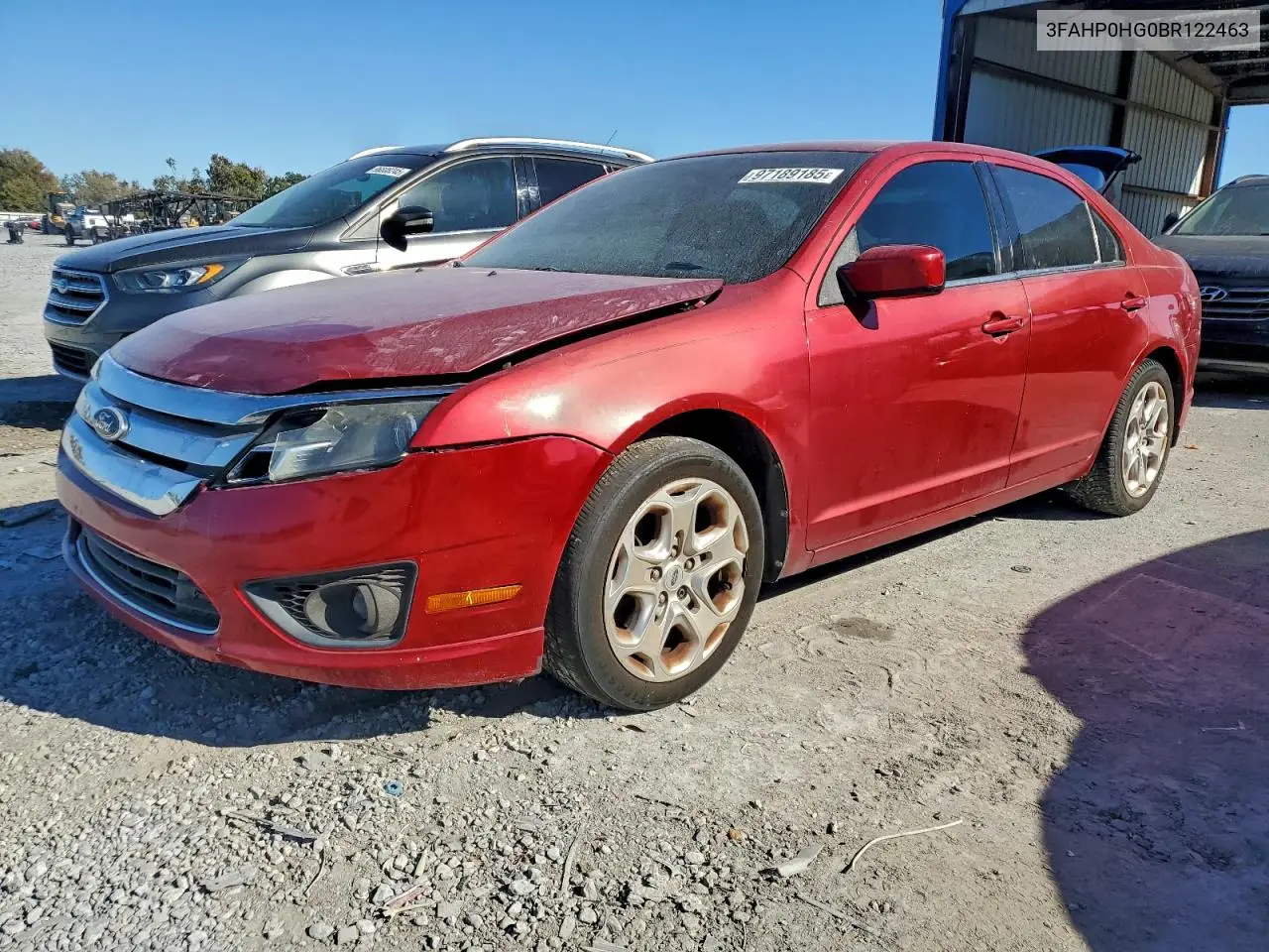 3FAHP0HG0BR122463 2011 Ford Fusion Se