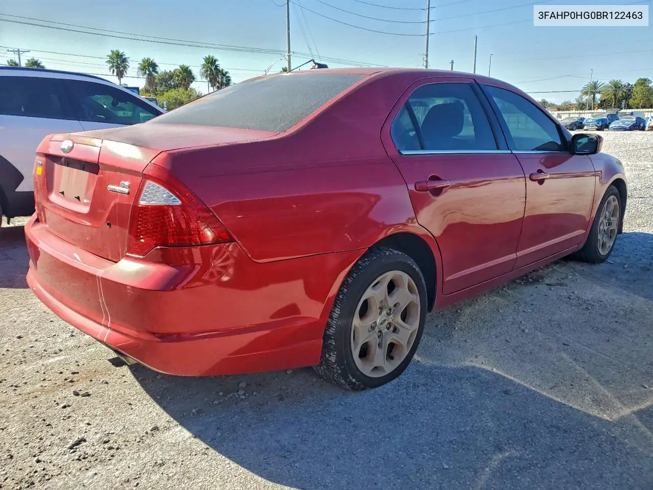 3FAHP0HG0BR122463 2011 Ford Fusion Se