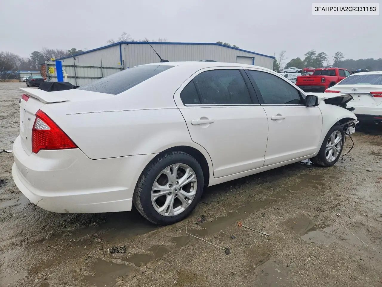 3FAHP0HA2CR331183 2012 Ford Fusion Se