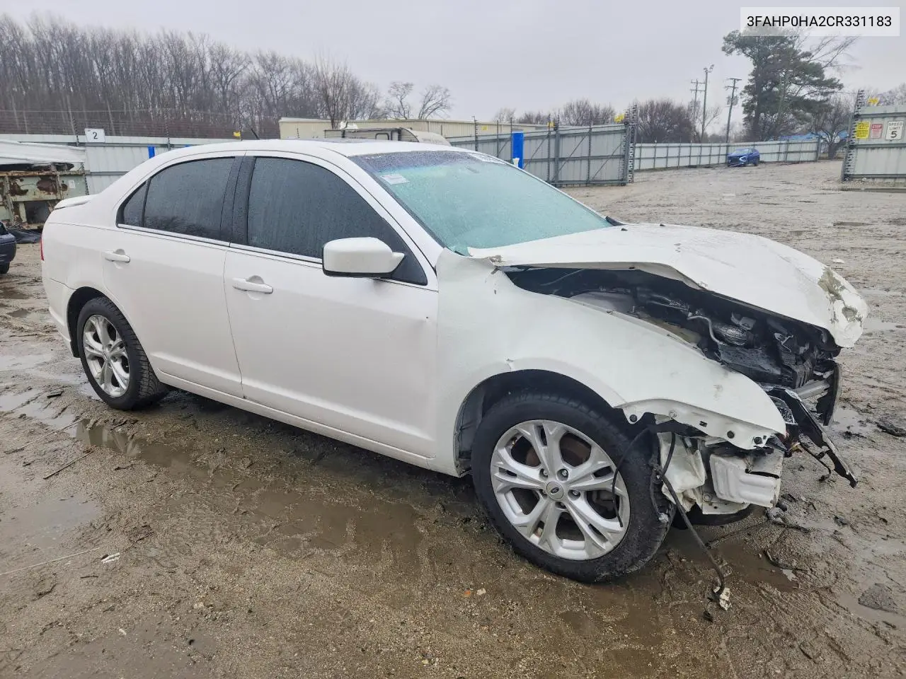 3FAHP0HA2CR331183 2012 Ford Fusion Se