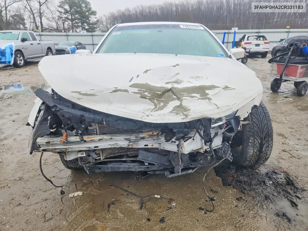 3FAHP0HA2CR331183 2012 Ford Fusion Se