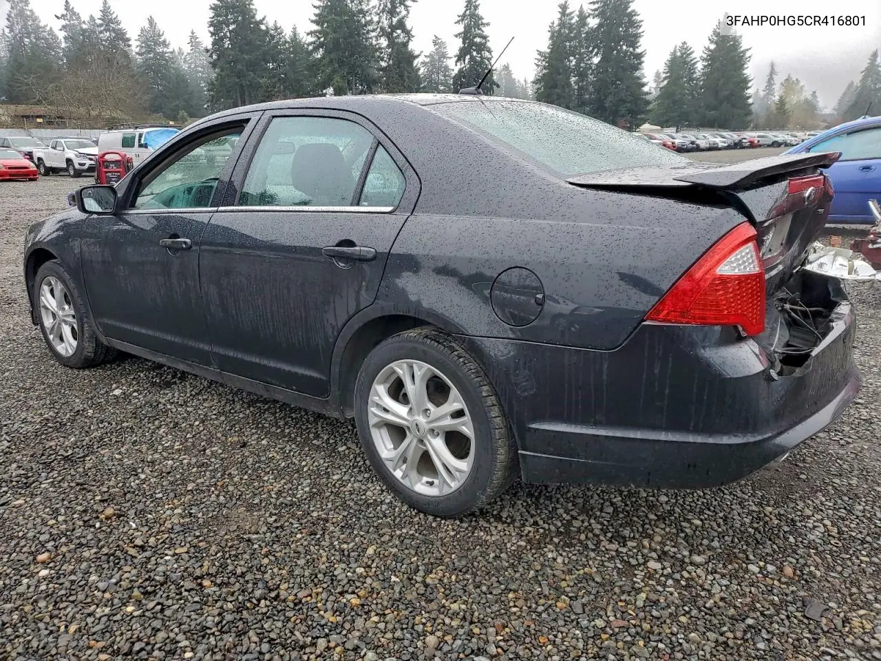 3FAHP0HG5CR416801 2012 Ford Fusion Se