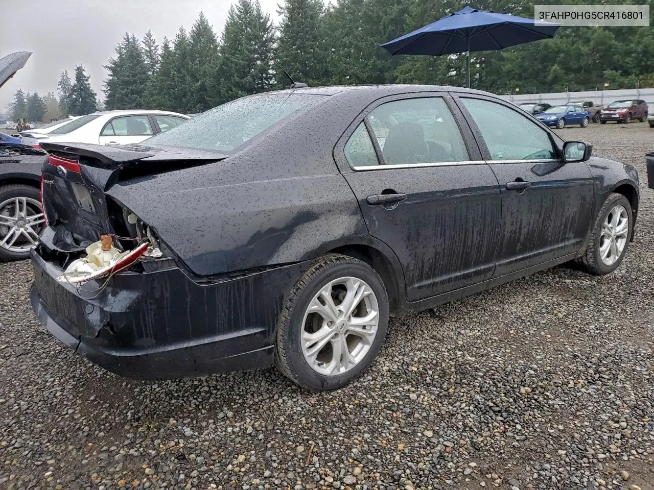 3FAHP0HG5CR416801 2012 Ford Fusion Se