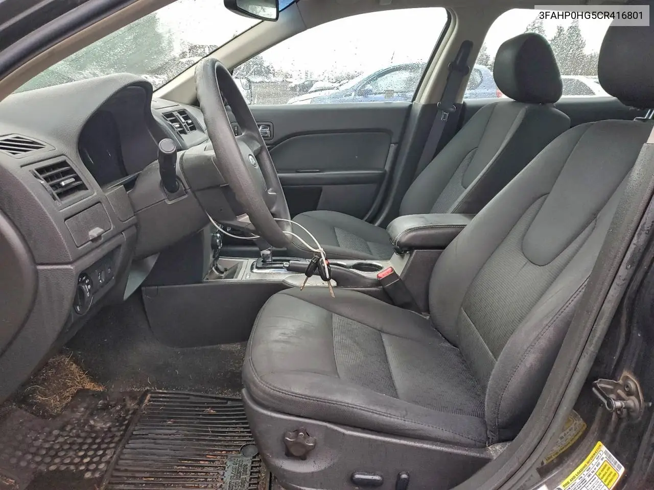 3FAHP0HG5CR416801 2012 Ford Fusion Se