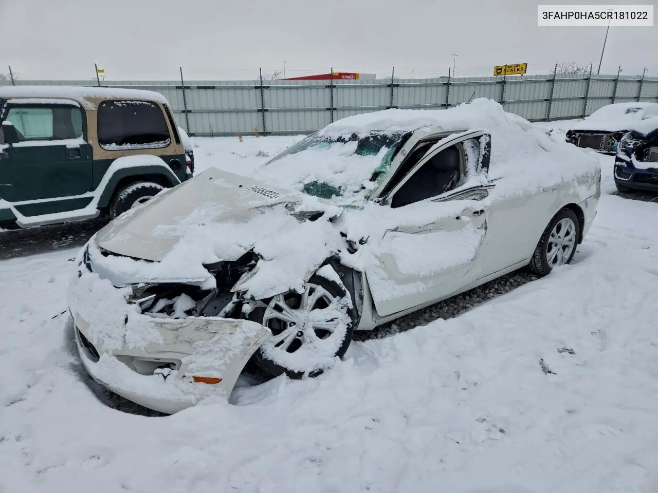 3FAHP0HA5CR181022 2012 Ford Fusion Se