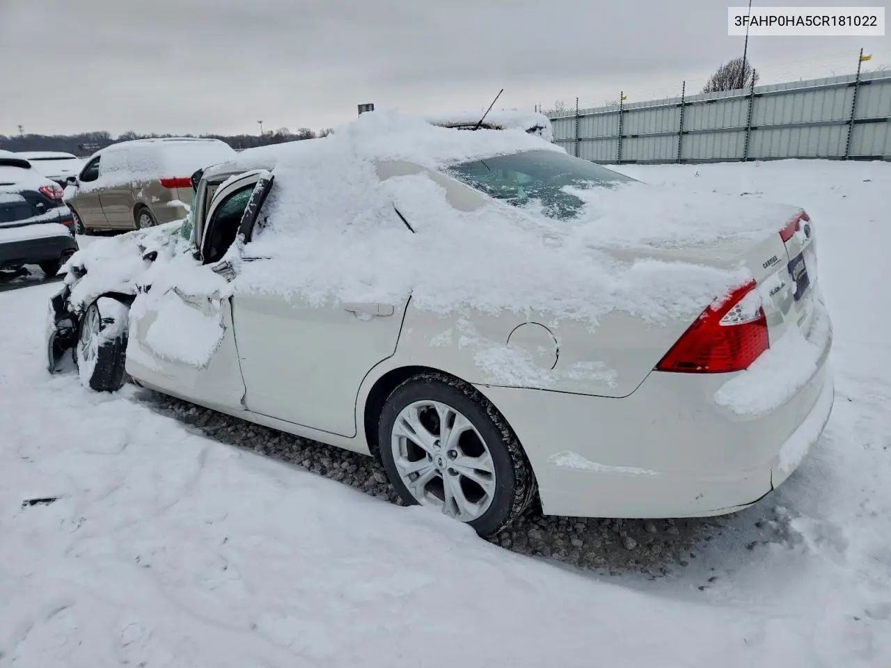 3FAHP0HA5CR181022 2012 Ford Fusion Se
