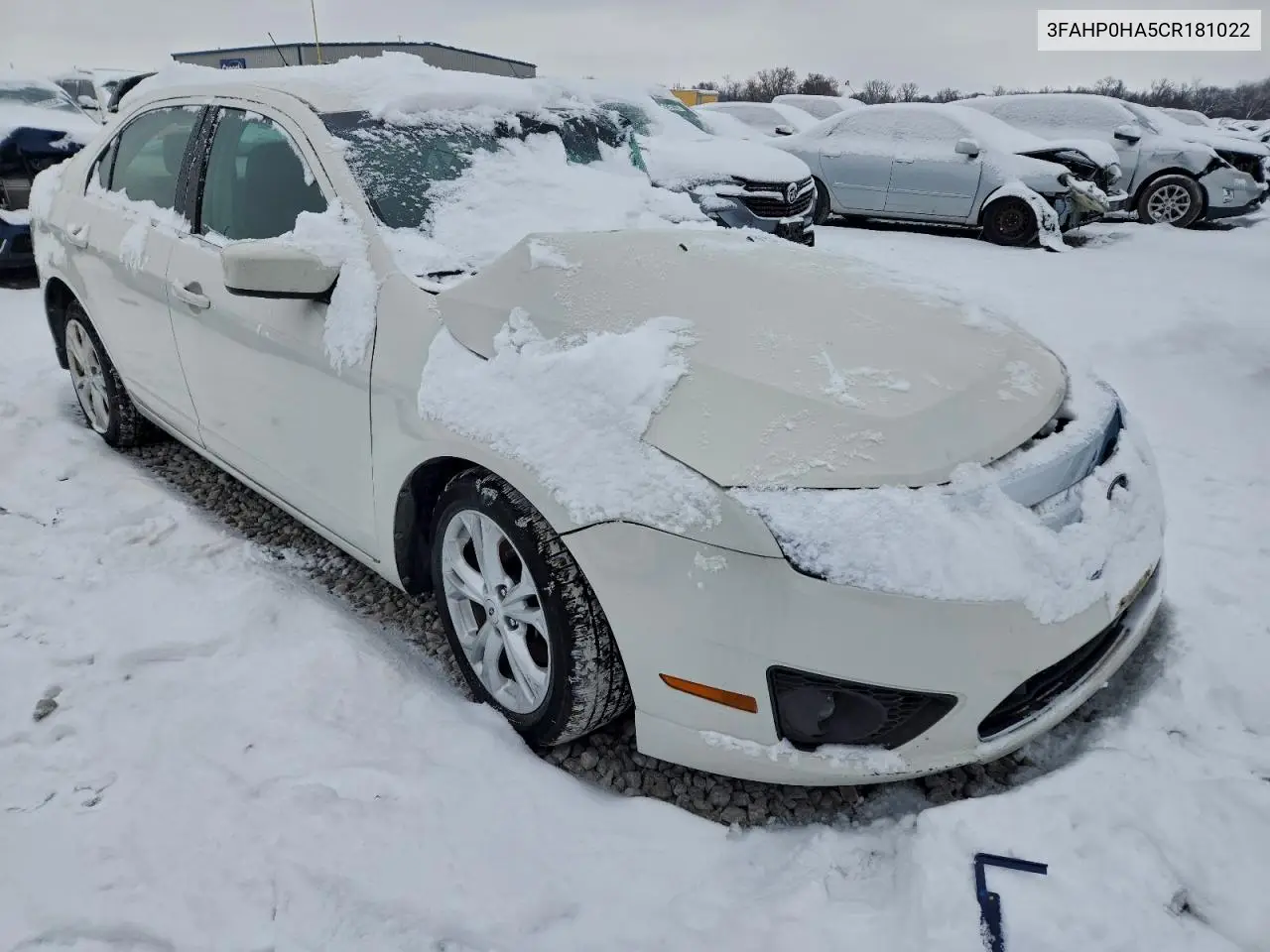3FAHP0HA5CR181022 2012 Ford Fusion Se