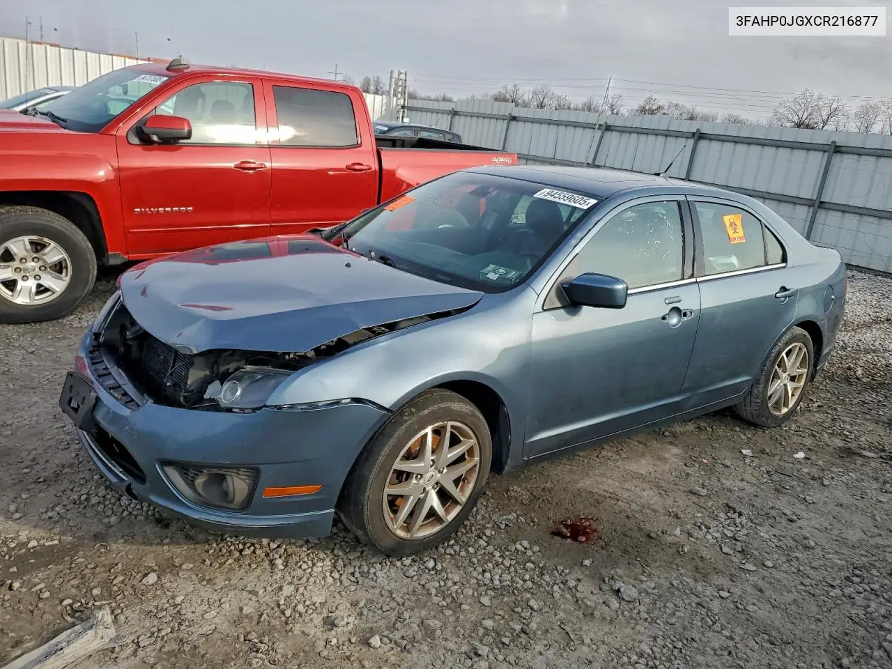 3FAHP0JGXCR216877 2012 Ford Fusion Sel