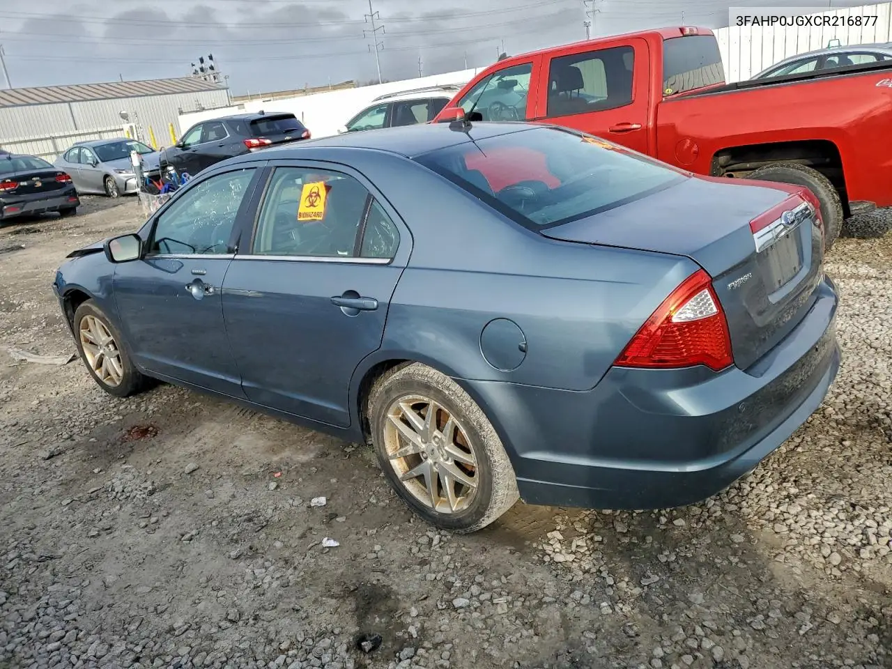 3FAHP0JGXCR216877 2012 Ford Fusion Sel