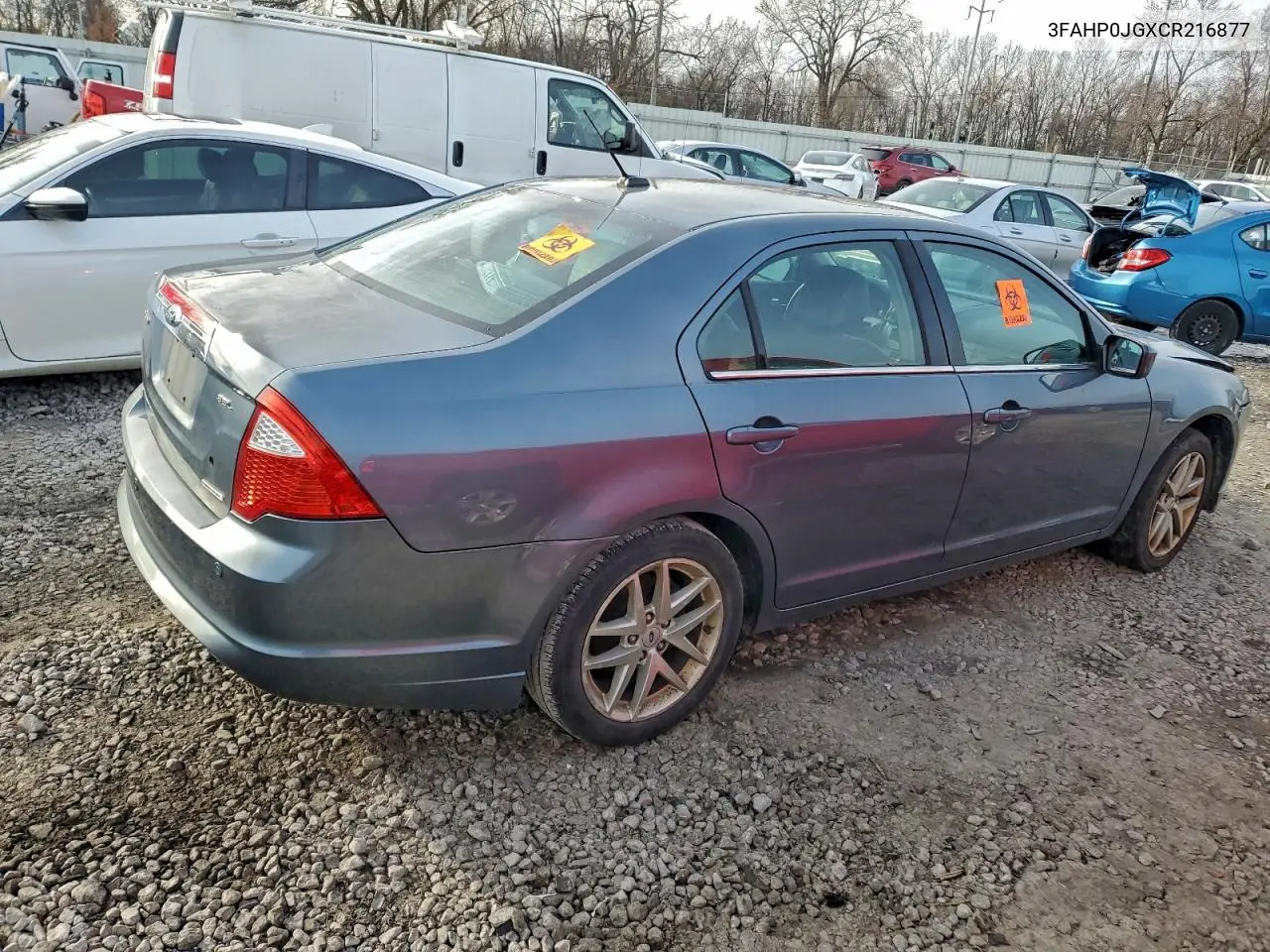 3FAHP0JGXCR216877 2012 Ford Fusion Sel
