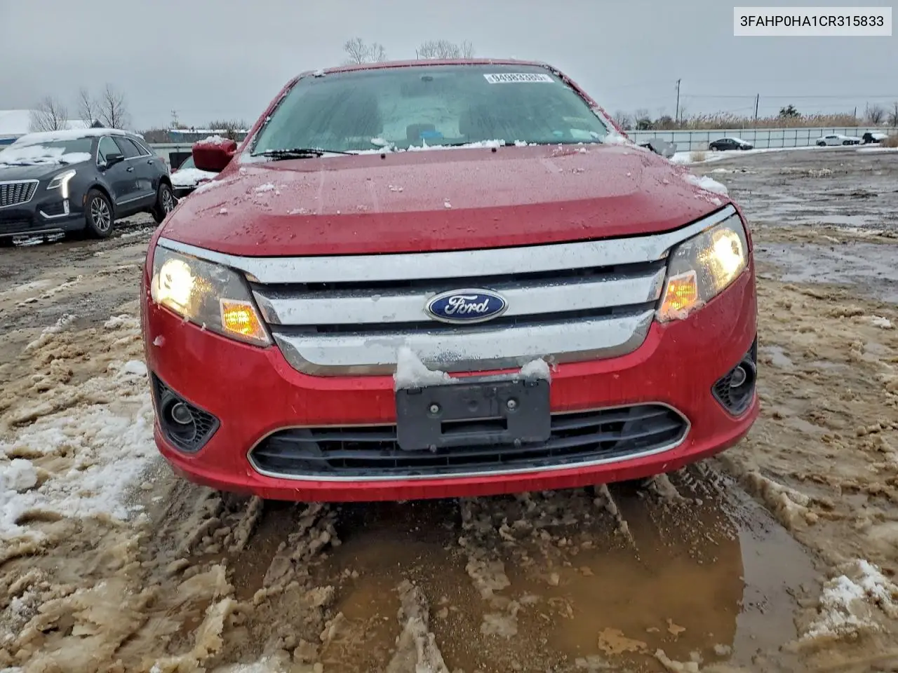 3FAHP0HA1CR315833 2012 Ford Fusion Se