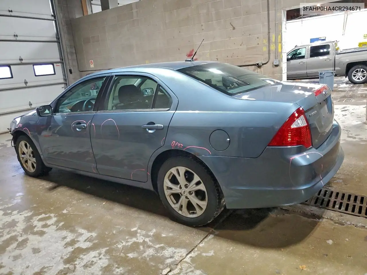 3FAHP0HA4CR294671 2012 Ford Fusion Se