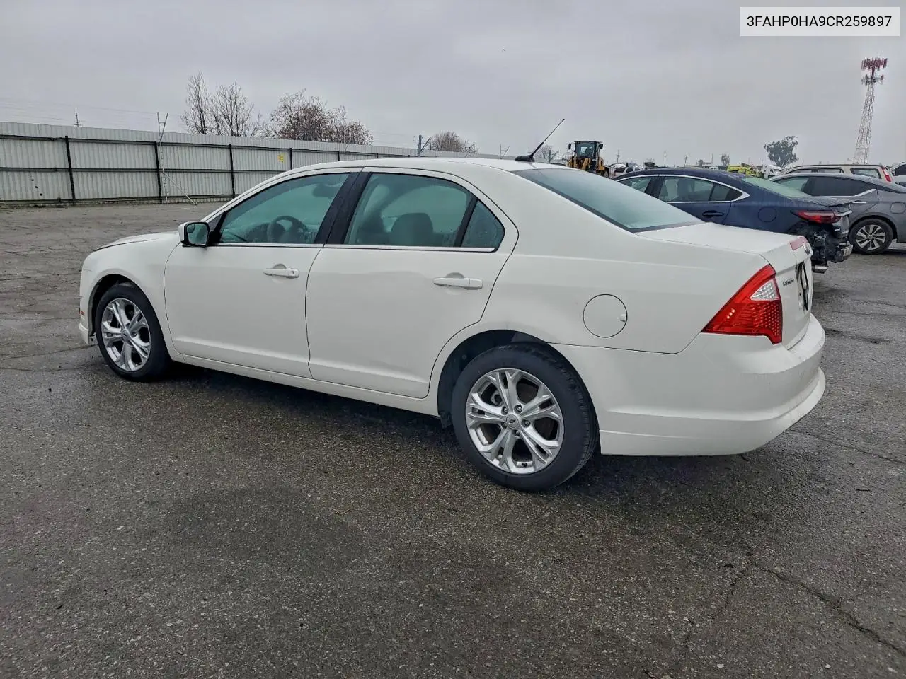 3FAHP0HA9CR259897 2012 Ford Fusion Se