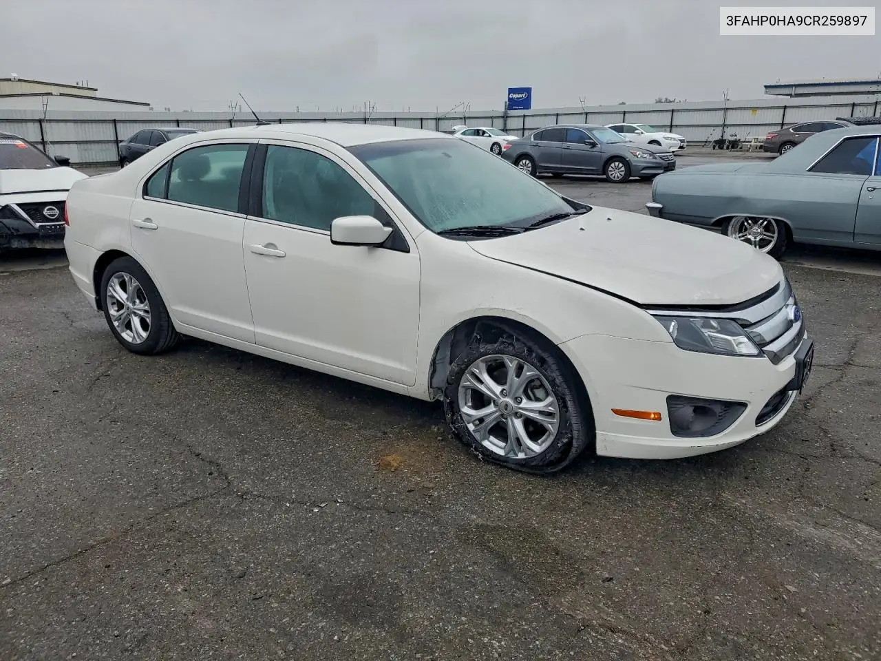 3FAHP0HA9CR259897 2012 Ford Fusion Se