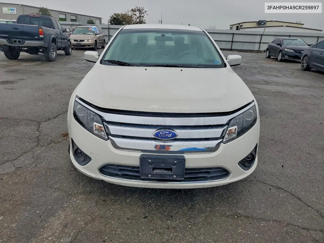 3FAHP0HA9CR259897 2012 Ford Fusion Se
