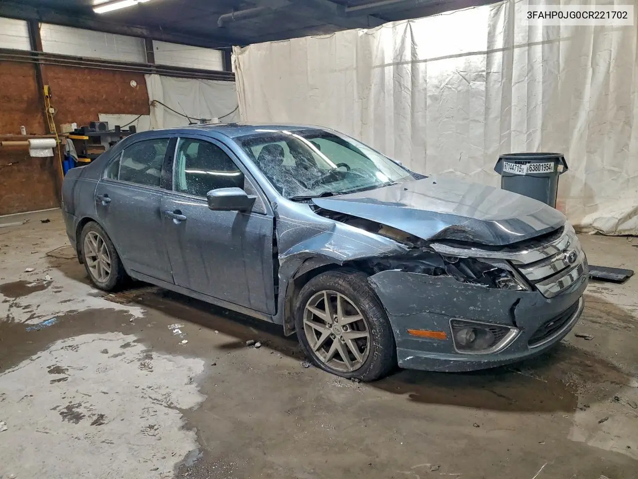 3FAHP0JG0CR221702 2012 Ford Fusion Sel