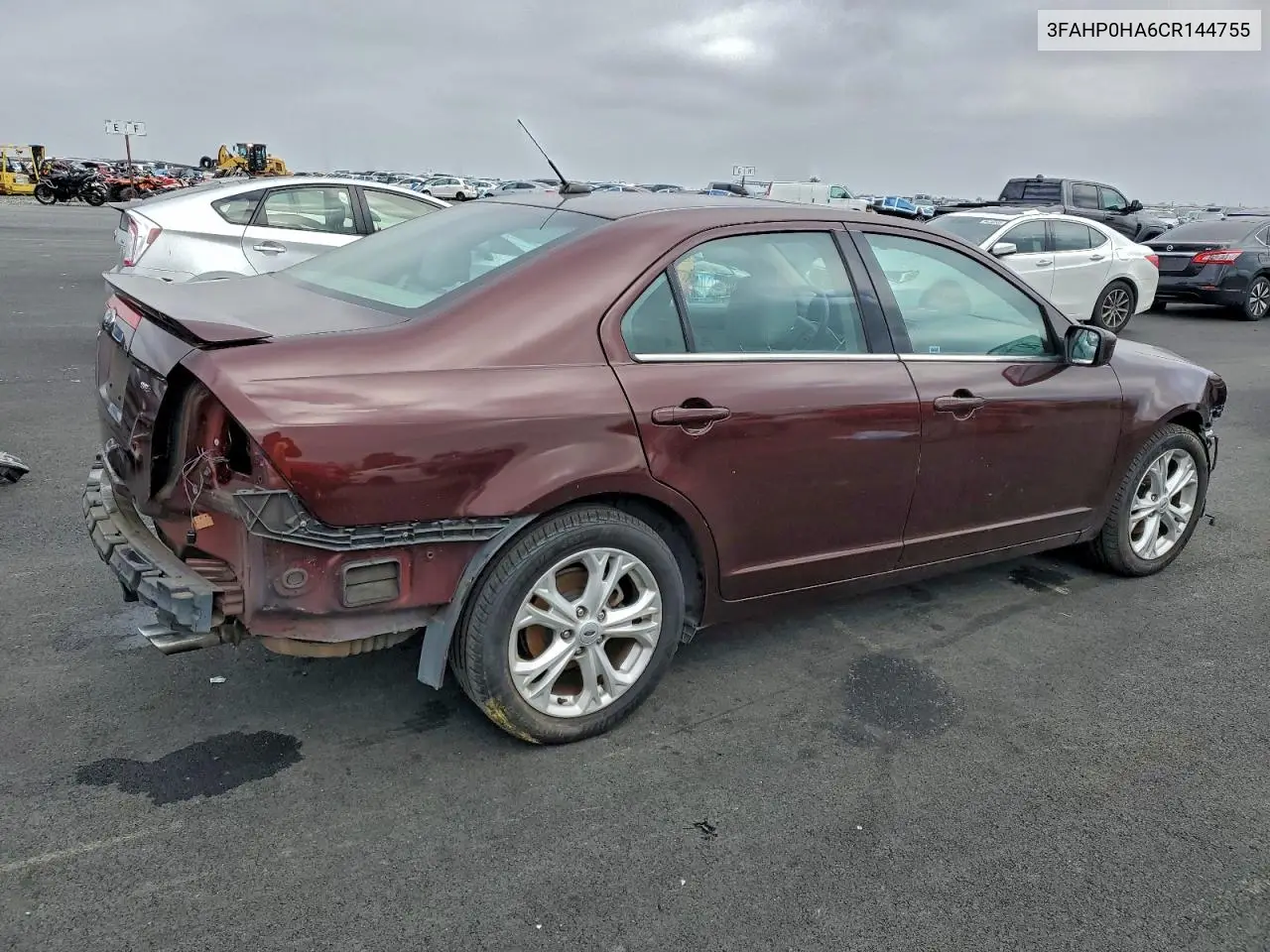 3FAHP0HA6CR144755 2012 Ford Fusion Se