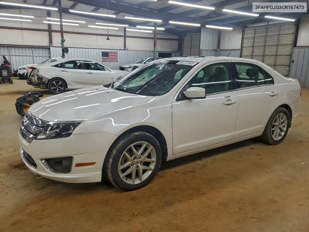 3FAHP0JG3CR167473 2012 Ford Fusion Sel