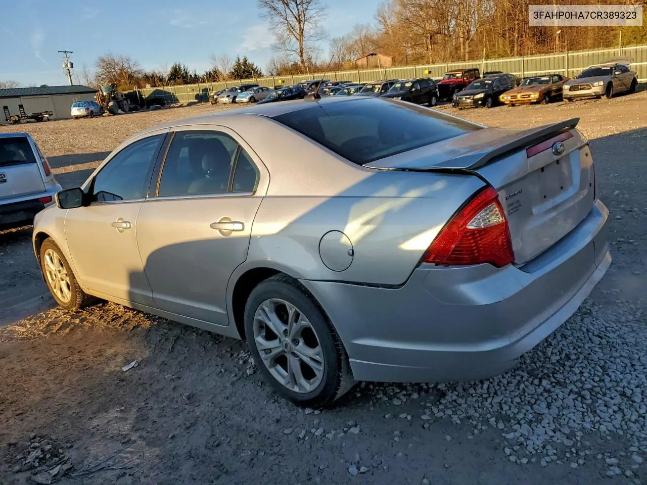 3FAHP0HA7CR389323 2012 Ford Fusion Se